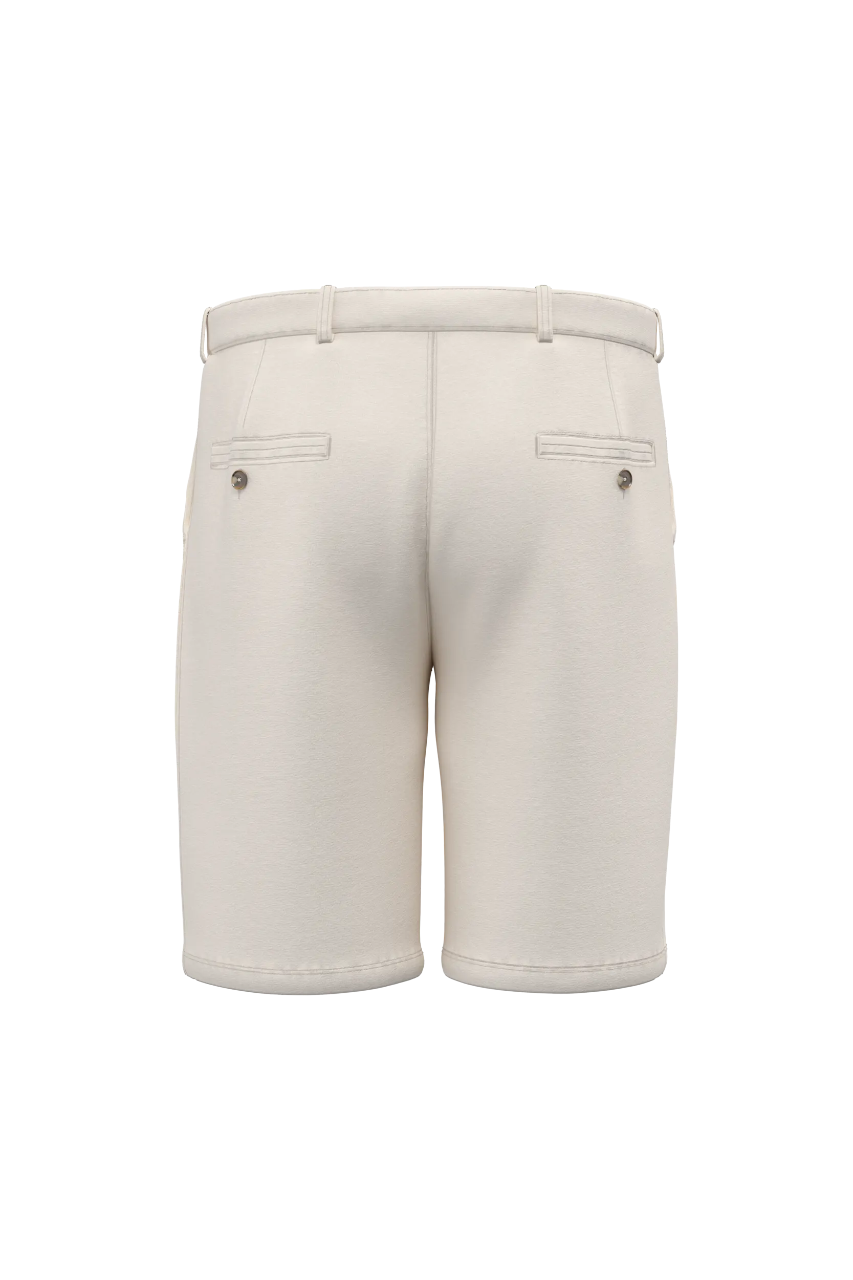 Bermuda ecológica desteñida de French Terry para hombre