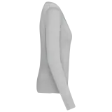 Jersey cuello redondo manga larga mujer