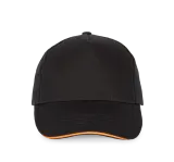 Gorra con sandwich contrastado 5 paneles