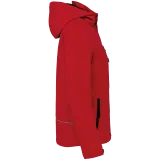 Parka softshell acolchada con capucha mujer