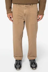 Pantalón utility de efecto lavado ecorresponsable hombre