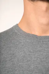 Jersey Supima® cuello redondo hombre