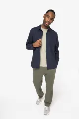 Camisa ecorresponsable de franela hombre