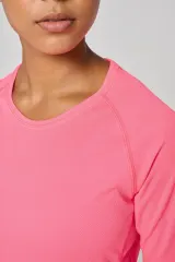 Camiseta de deporte manga larga mujer