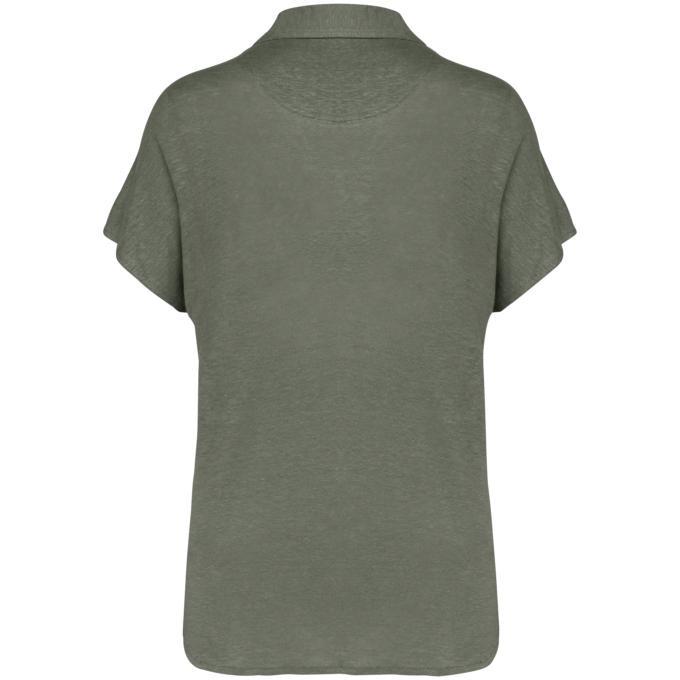 Polo de lino mujer