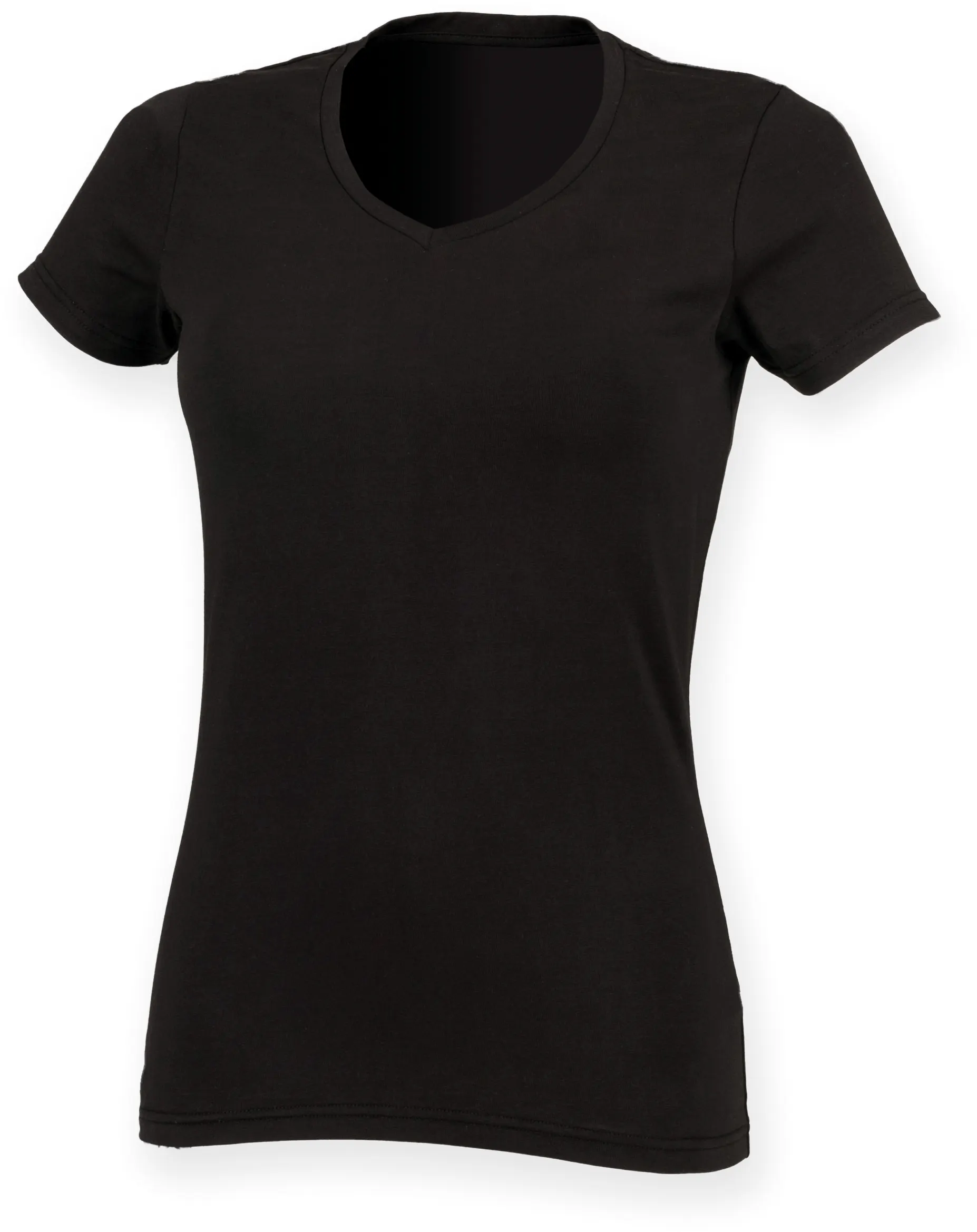 Camiseta Feel Good cuello de pico mujer