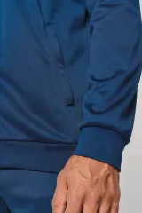 Chaqueta de deporte con cremallera y ribete - Unisex