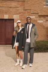 Chaqueta ecorresponsable impermeable con forro de sherpa unisex