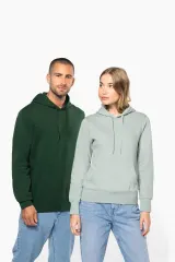 Sudadera capucha ecorresponsable hombre