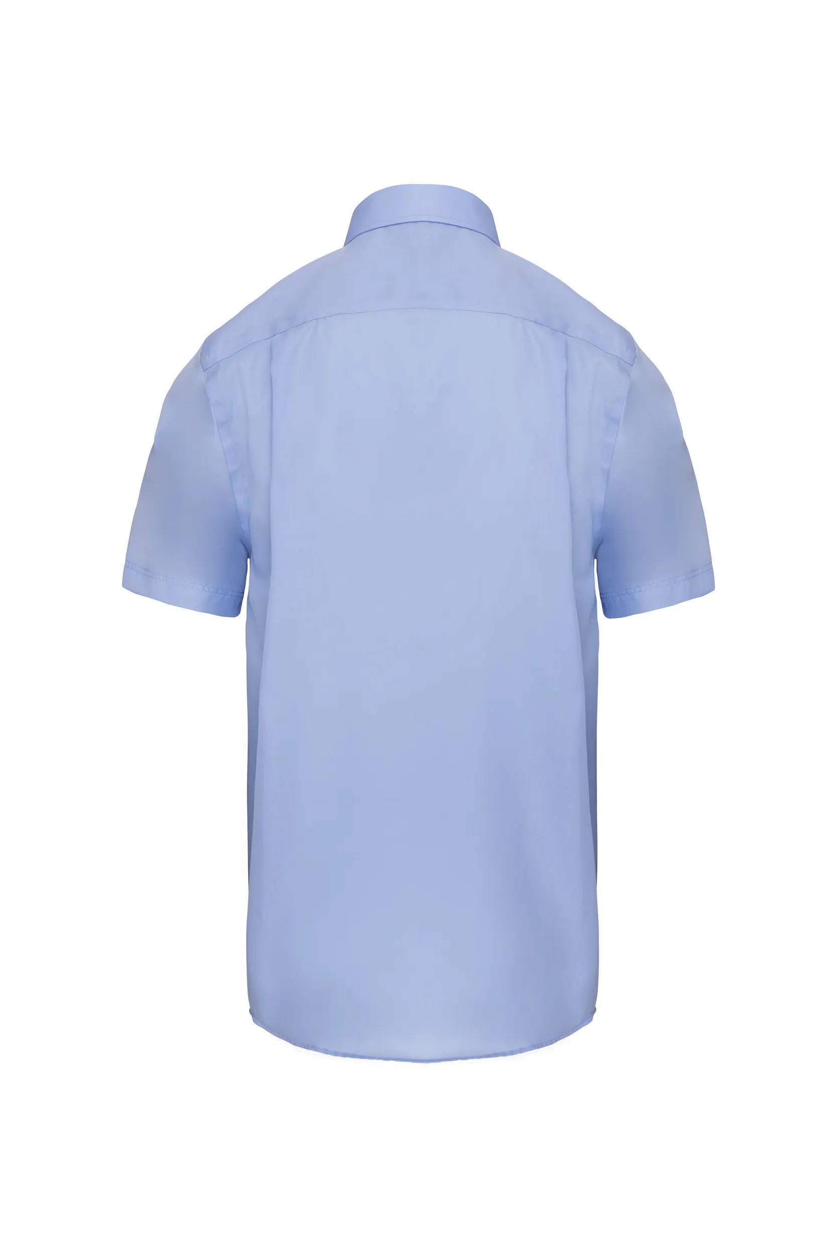 Camisa micro sarga no-plancha manga corta hombre