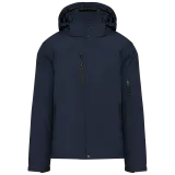 Parka softshell acolchada con capucha hombre