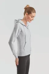 Sudadera Premium cremallera y capucha mujer (62-118-0)