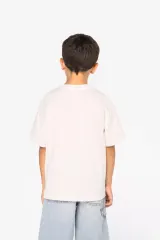 Camiseta ecorresponsable oversize infantil