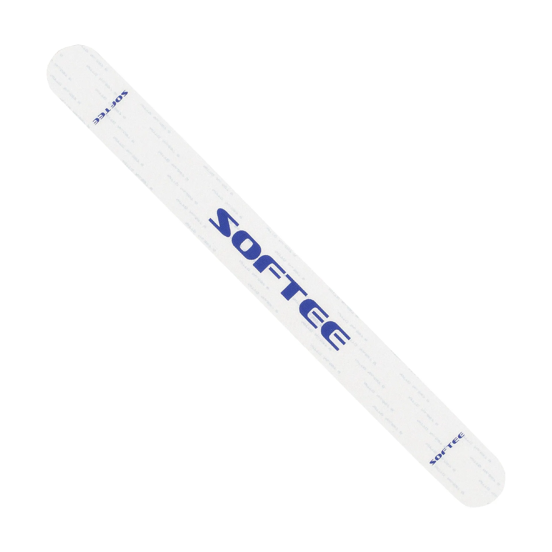 PROTECTOR DE PALA DE PÁDEL SOFTEE PADEL 1T REDONDO TRANSPARENTE AZUL