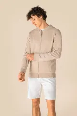 Jersey ecorresponsable con capucha de lyocell hombre