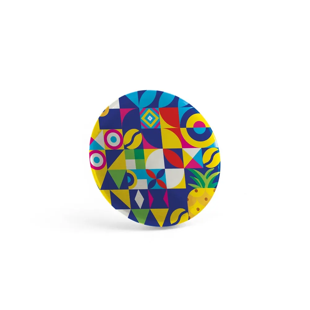 Button PIN 7. Pin redondo con imán