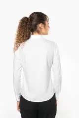 Camisa popelina de polialgodón de fácil cuidado para mujer