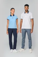 Polo piqué performance mujer