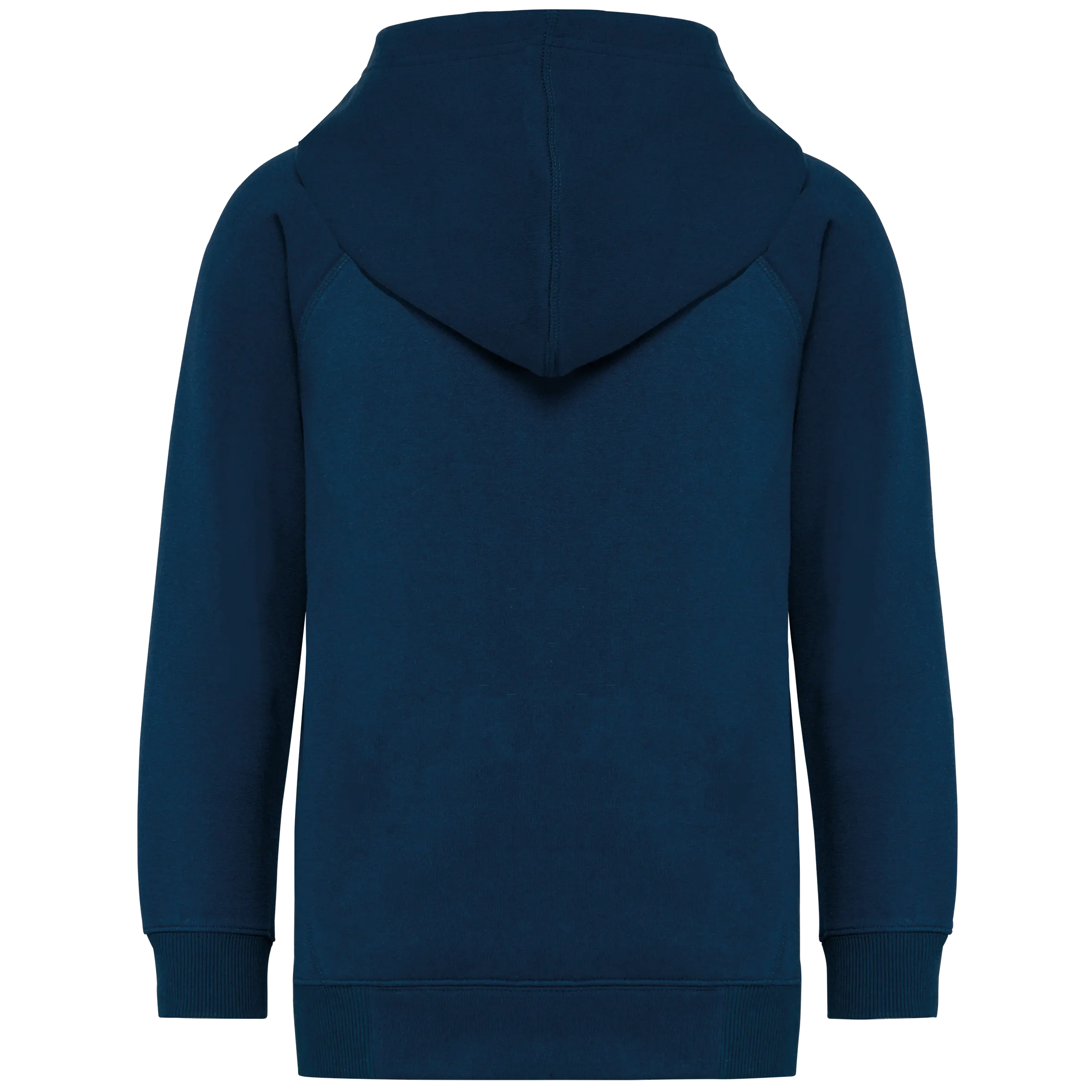 Chaqueta cremallera y capucha infantil