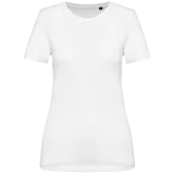 Camiseta Supima® cuello redondo manga corta mujer
