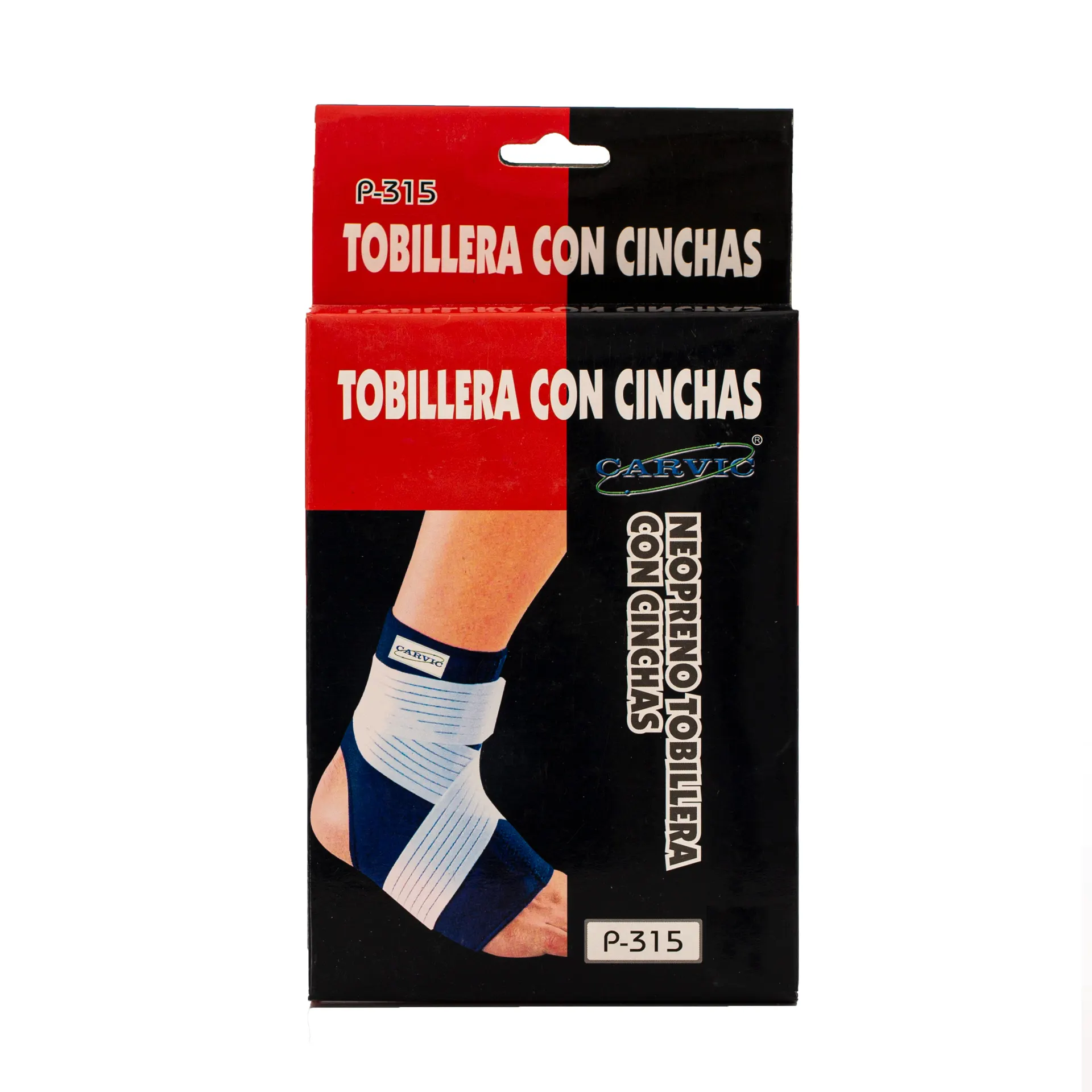 TOBILLERA NEOPRENO CON CINCHAS CV TALLA ÚNICA