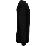 Sudadera ecorresponsable cuello redondo y hombros caídos French Terry unisex