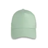 Gorra de algodón orgánico de 5 paneles