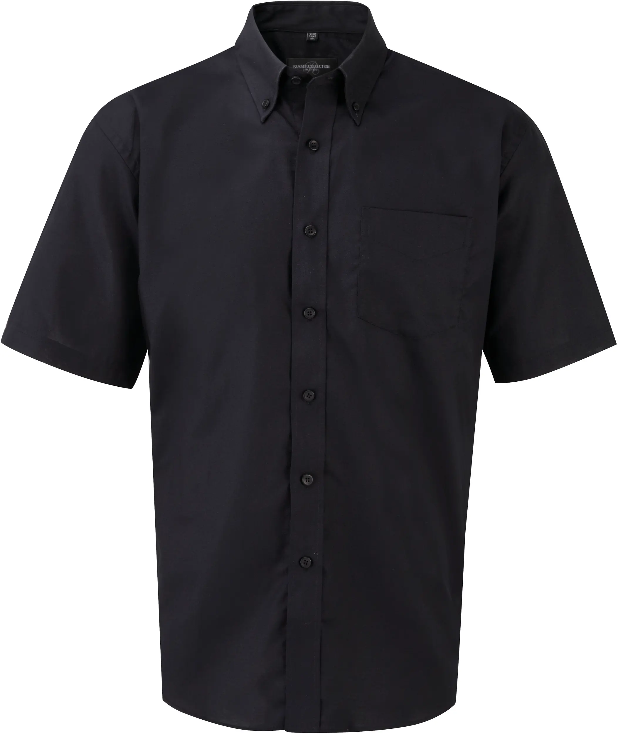 Camisa Oxford manga corta hombre