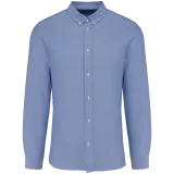Camisa Oxford manga larga hombre