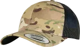 Gorra trucker retro multicam