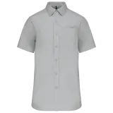 Camisa popelina manga corta hombre