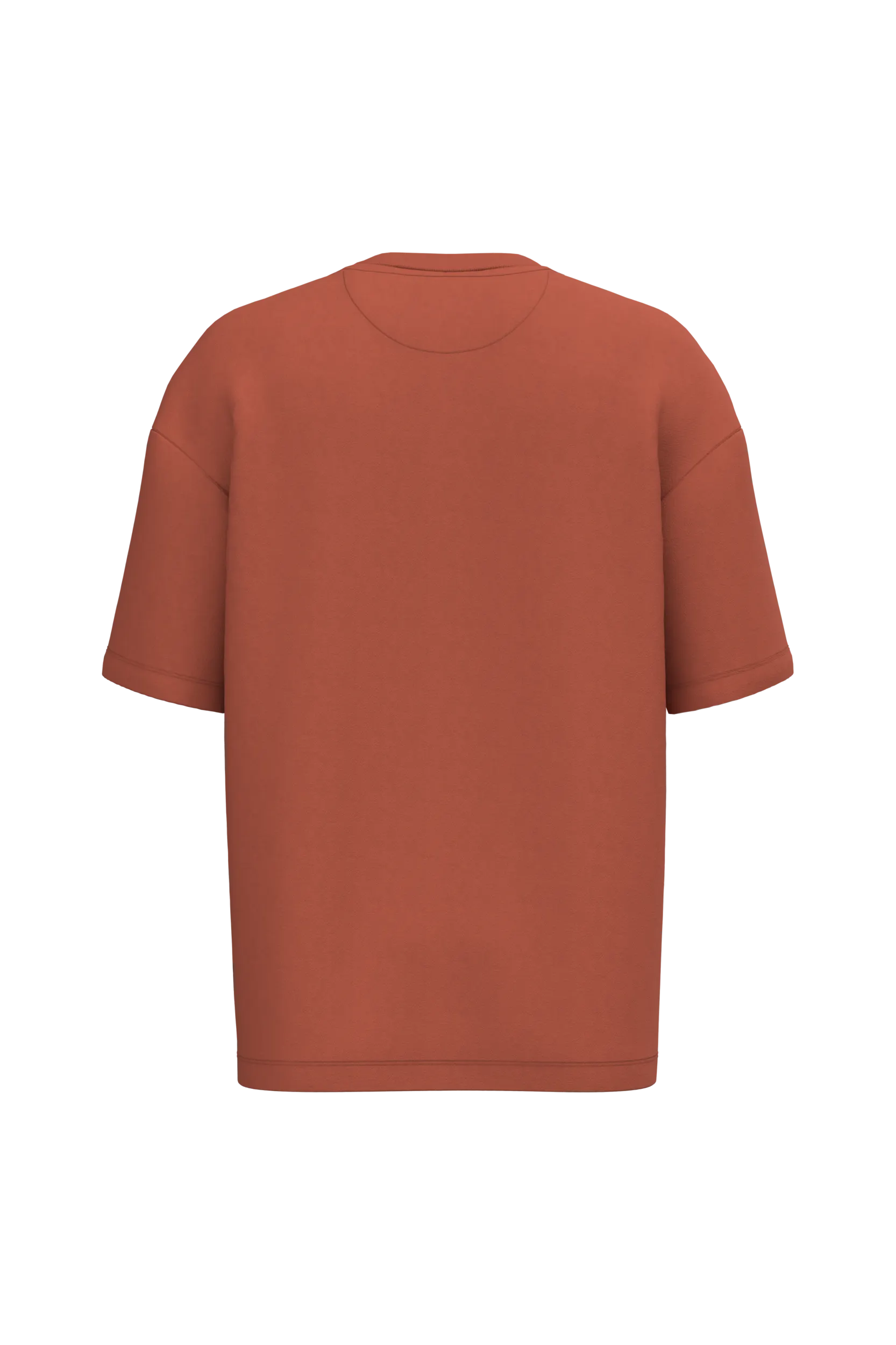Camiseta ecorresponsable oversize French Terry unisex