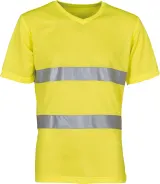 Camiseta cuello de pico Top Cool de Alta Visibilidad