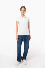 Polo de manga corta mujer