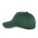 Gorra de 5 paneles de poliéster