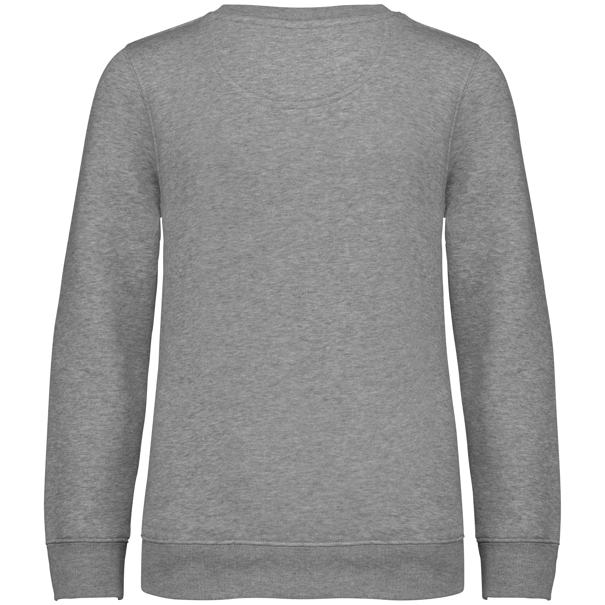 Sudadera ecorresponsable cuello redondo infantil