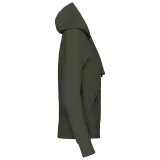 Sudadera con capucha y cremallera de mujer