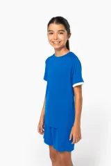 Pantalón corto multideporte de poliéster infantil