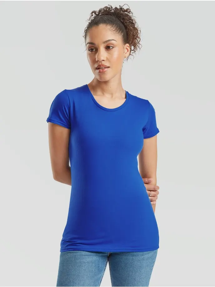 CAMISETA FRUIT OF THE LOOM LADIES ICONIC 150 T
