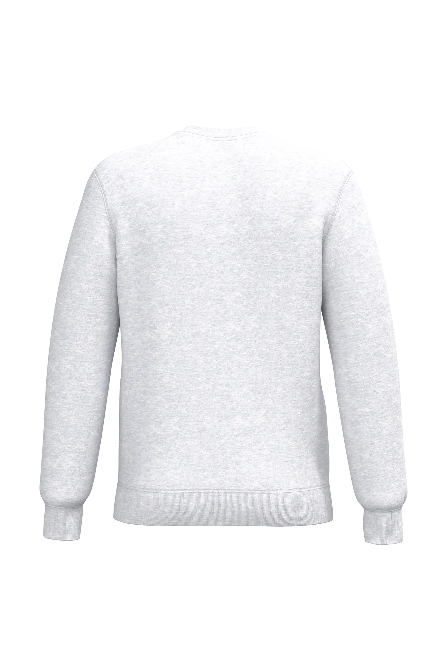 Sudadera cuello redondo reciclada unisex