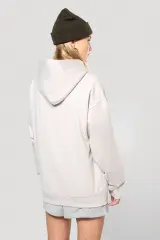 Sudadera de felpa oversize con capucha unisex