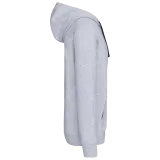 Sudadera capucha y cremallera contrastada