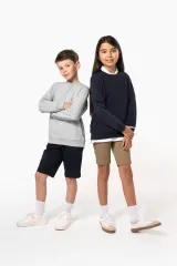Sudadera cuello redondo infantil