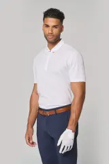 Polo de deporte 1/4 cremallera hombre