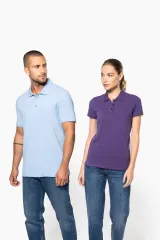 Polo piqué manga corta hombre