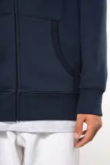 Sudadera con capucha y cremallera