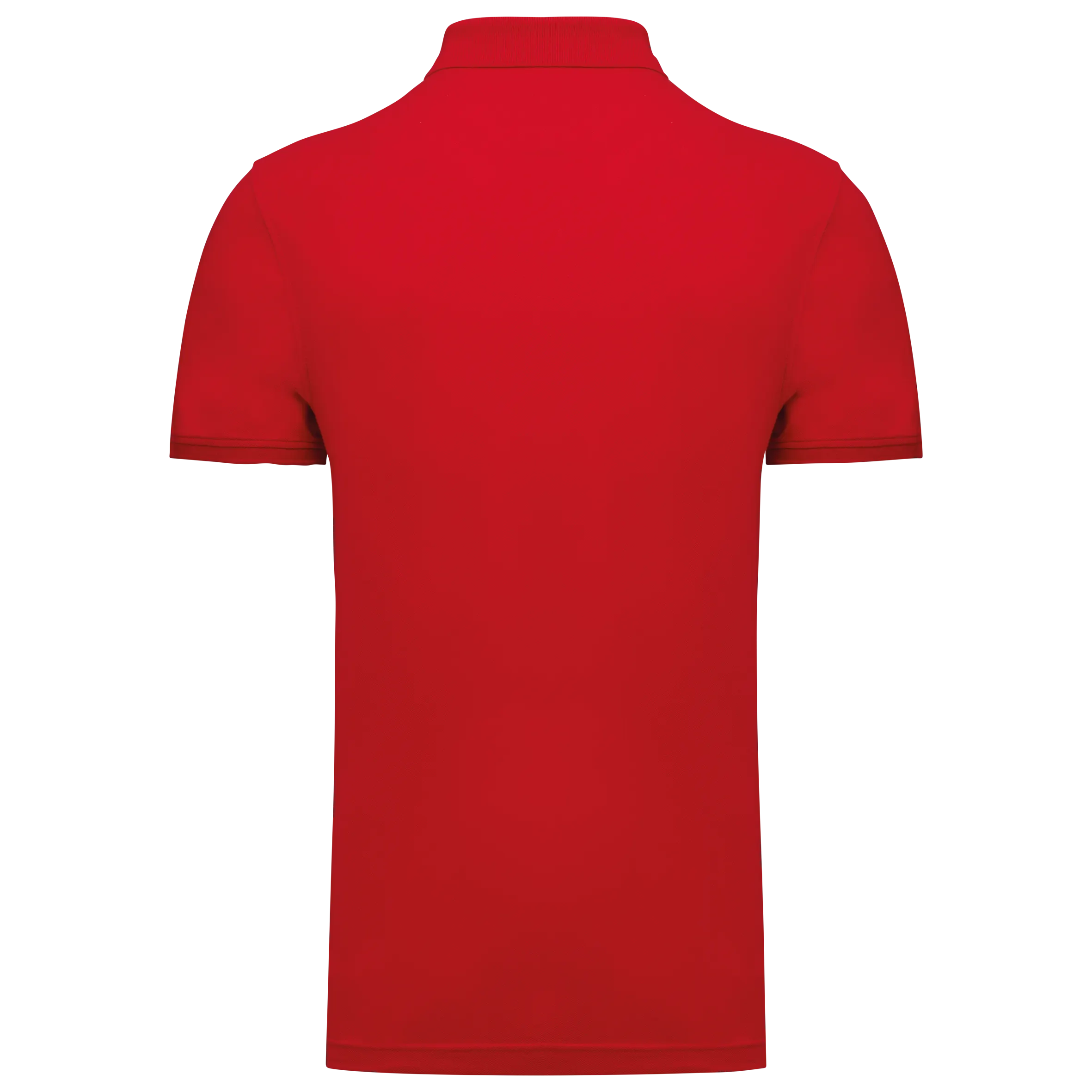 Polo de punto piqué manga corta hombre