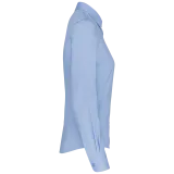 Camisa popelina manga larga mujer