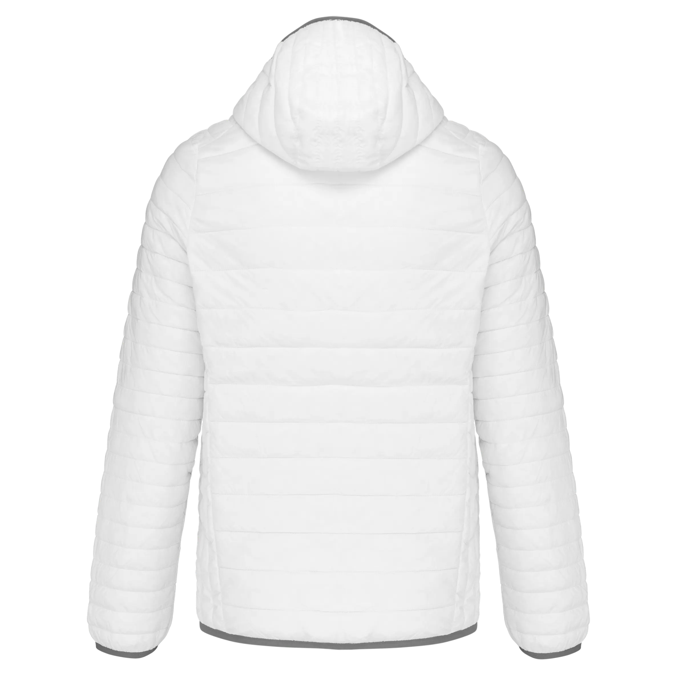 Chaqueta acolchada y ligera con capucha hombre