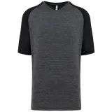 Camiseta de pádel bicolor mangas raglán hombre